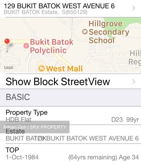 Blk 129 Bukit Batok West Avenue 6 (Bukit Batok), HDB 3 Rooms #200005392